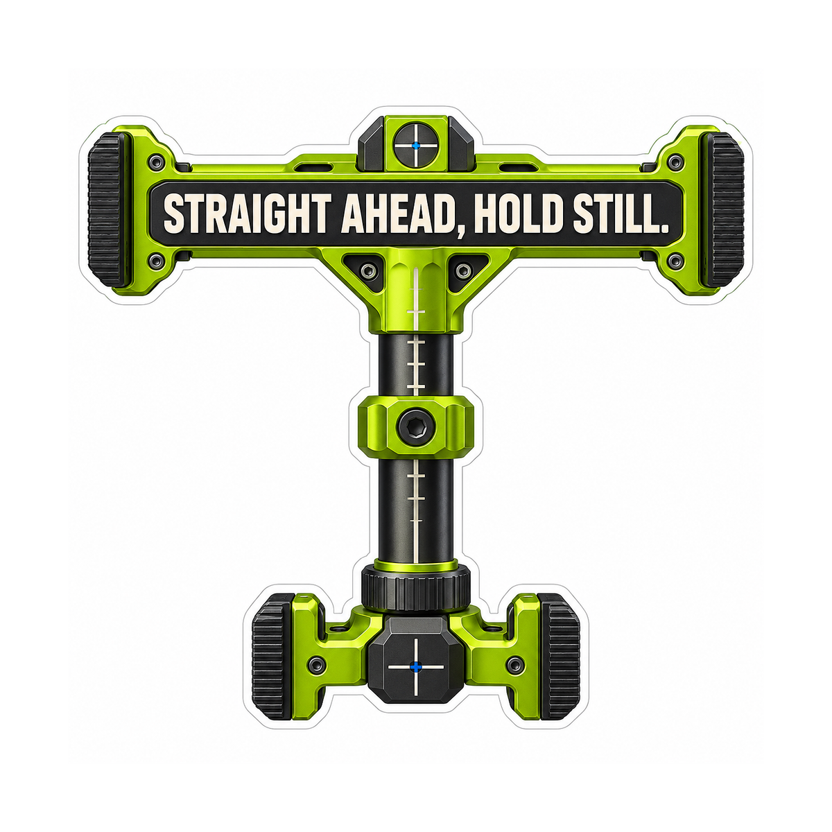 Steering Wheel Alignment Lock Vinyl Sticker Decal