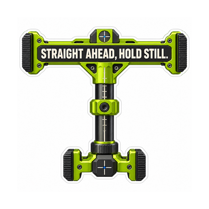 Steering Wheel Alignment Lock Vinyl Sticker Decal