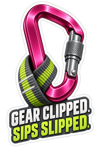Gear Clipped Vinyl Sticker Decal