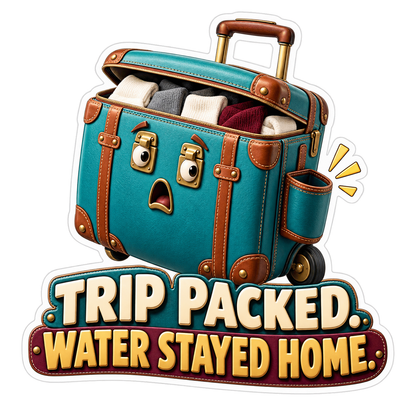 Trip Packed Vinyl Sticker Decal