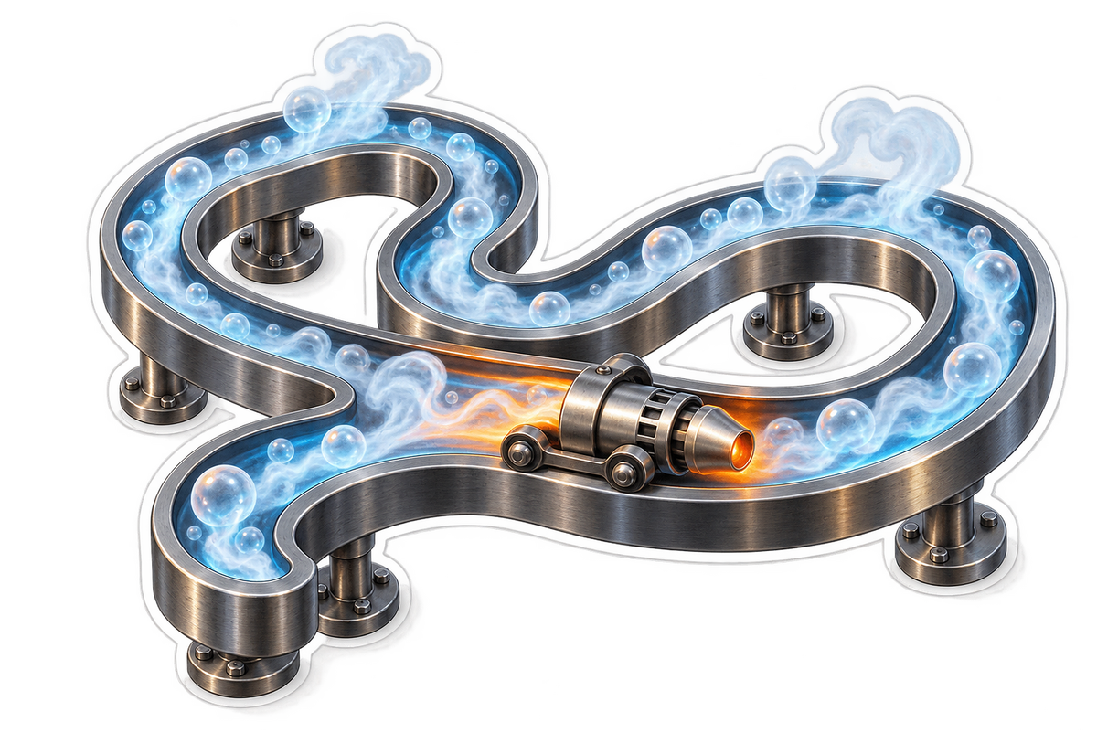 Maker Inconel Hot Air Nozzle Quench Rail Vinyl Sticker Decal