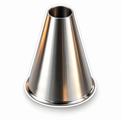 Pastry Piping Nozzles Round Tip Vinyl Sticker Decal