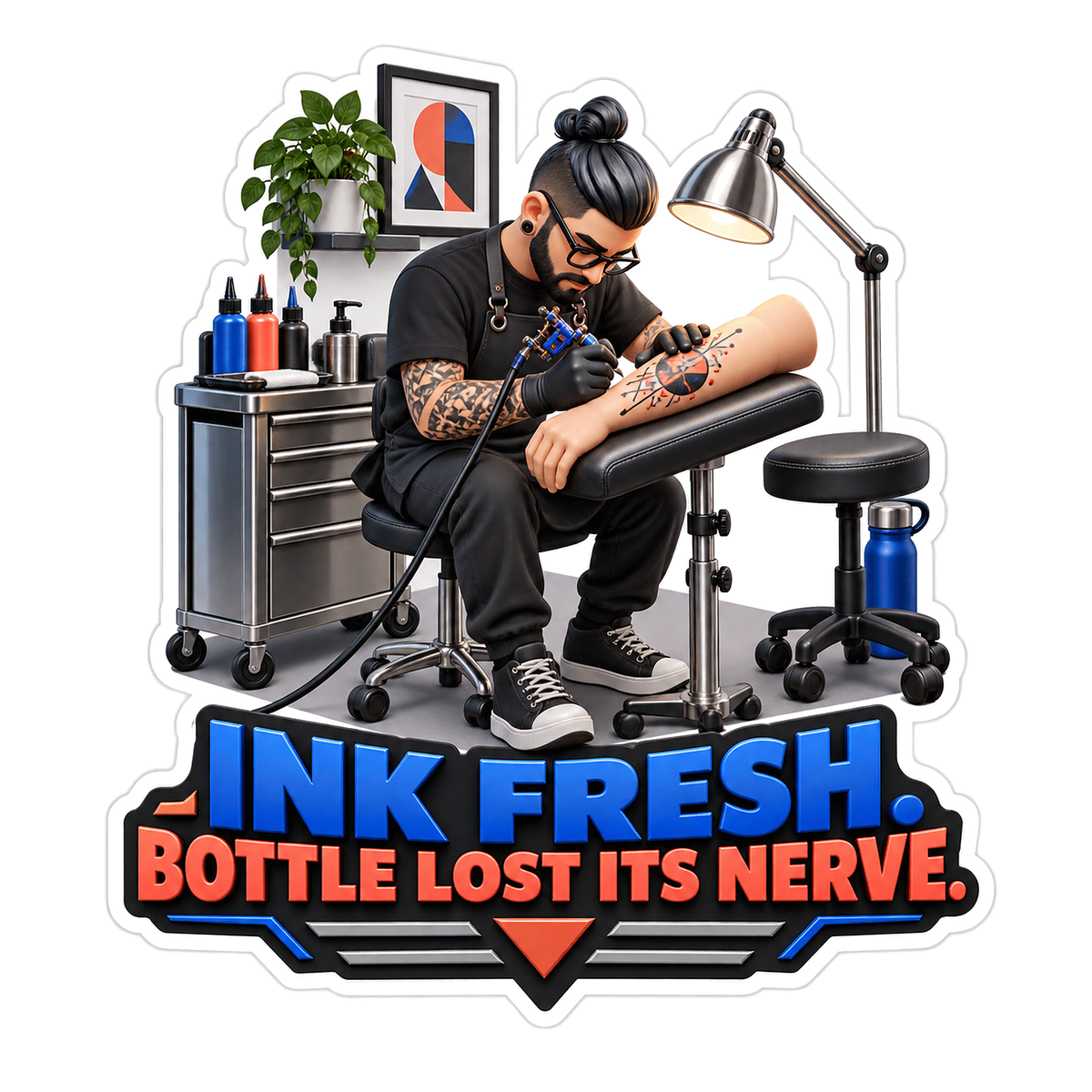 Ink Fresh Vinyl Sticker Decal