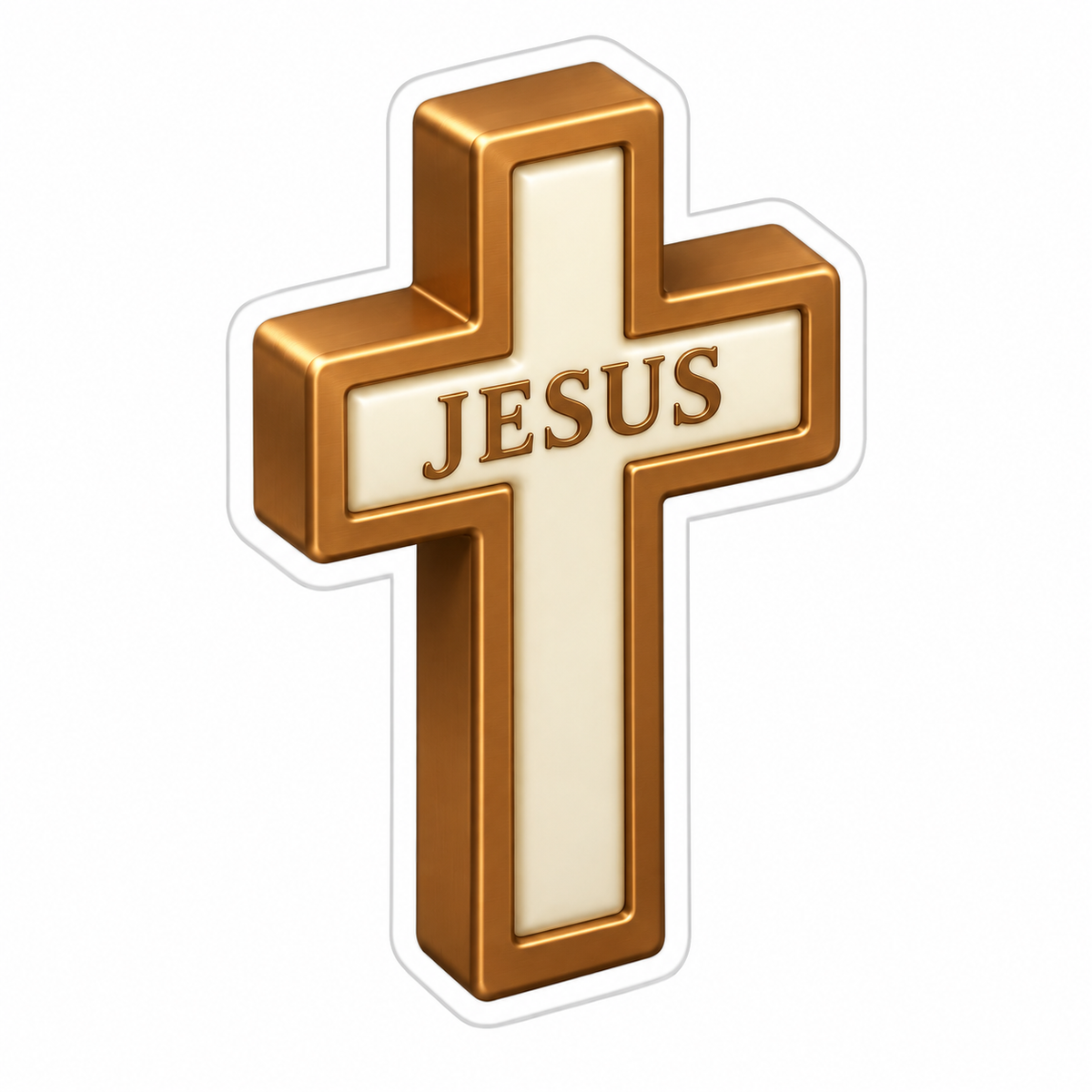 Jesus Cream Vinyl Sticker Decal