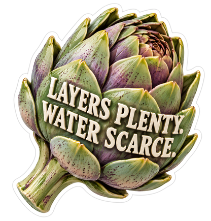 Layers Plenty Vinyl Sticker Decal