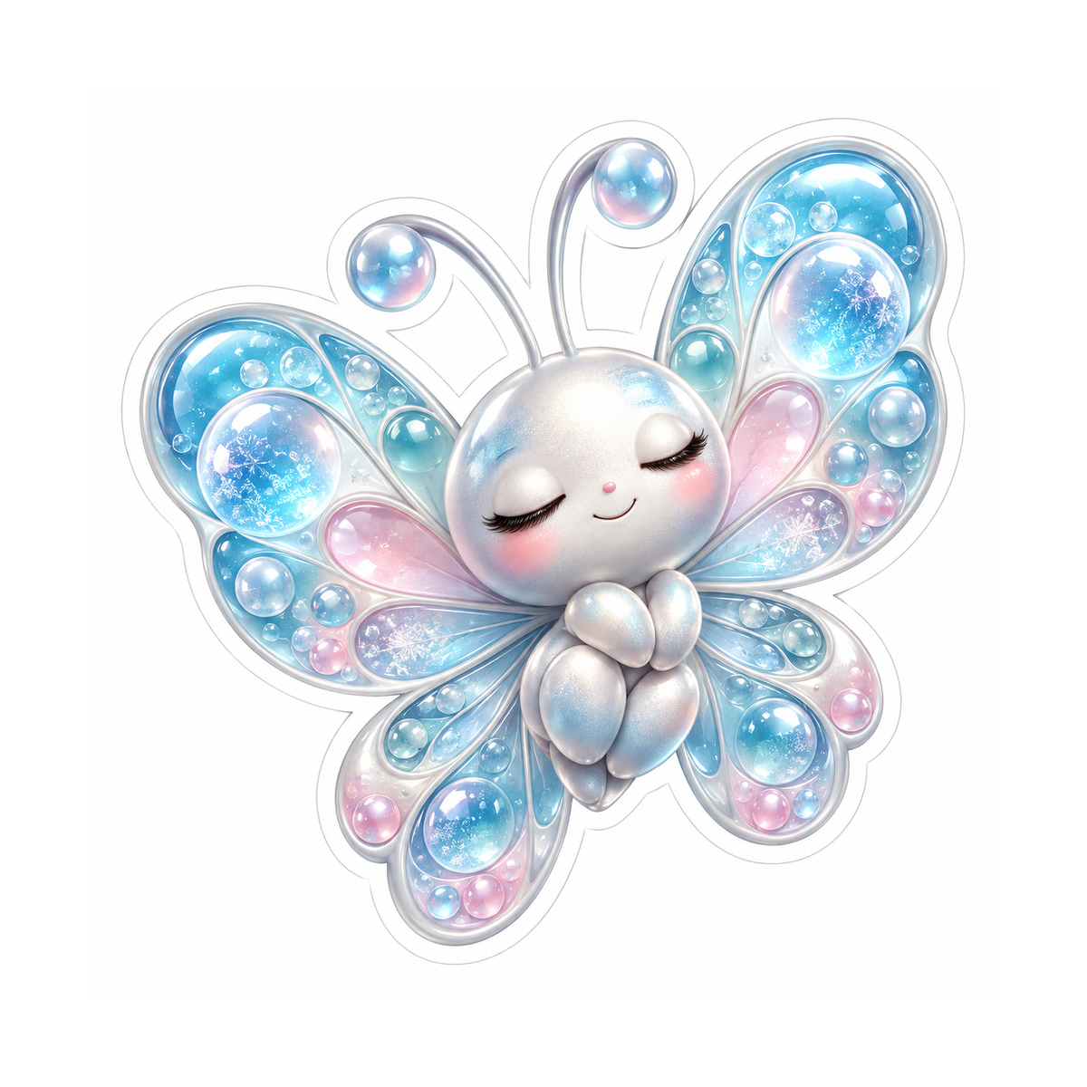 Ice Frozen Bubble Dreamer Vinyl Sticker Decal