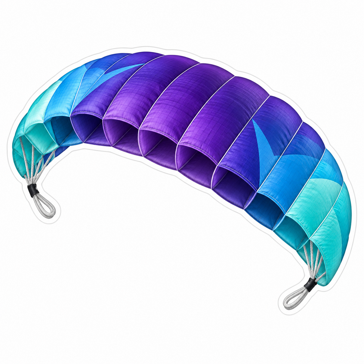 Kite Architectures Parafoil Kite Vinyl Sticker Decal