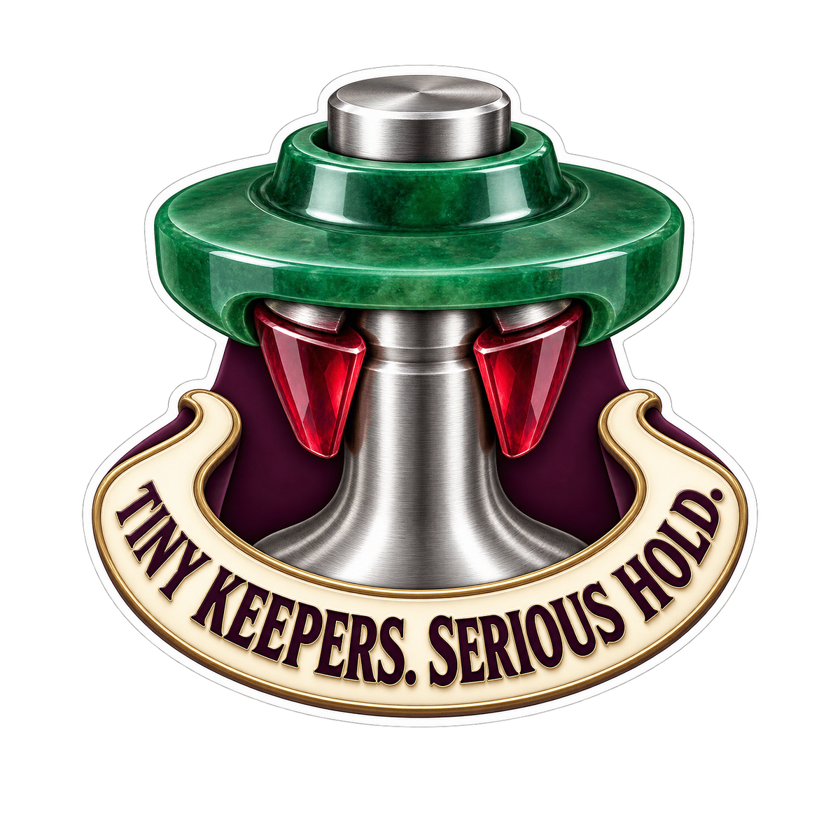 Valve Keepers Serious Hold Vinyl Sticker Decal