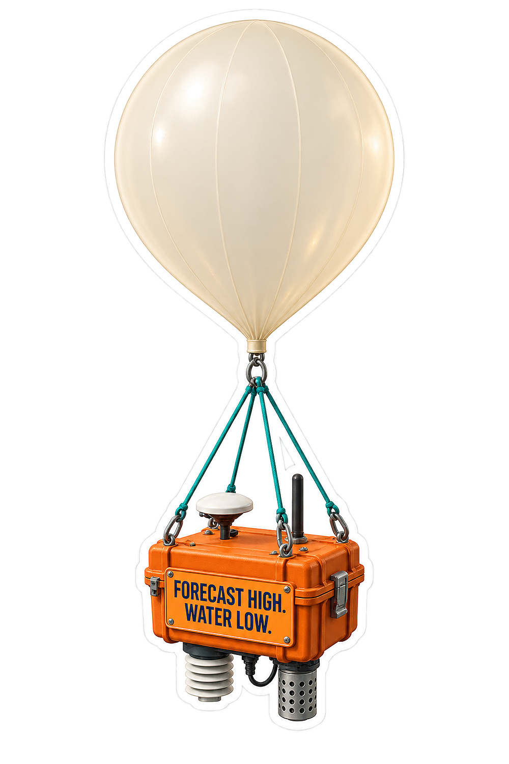 Forecast High Vinyl Sticker Decal