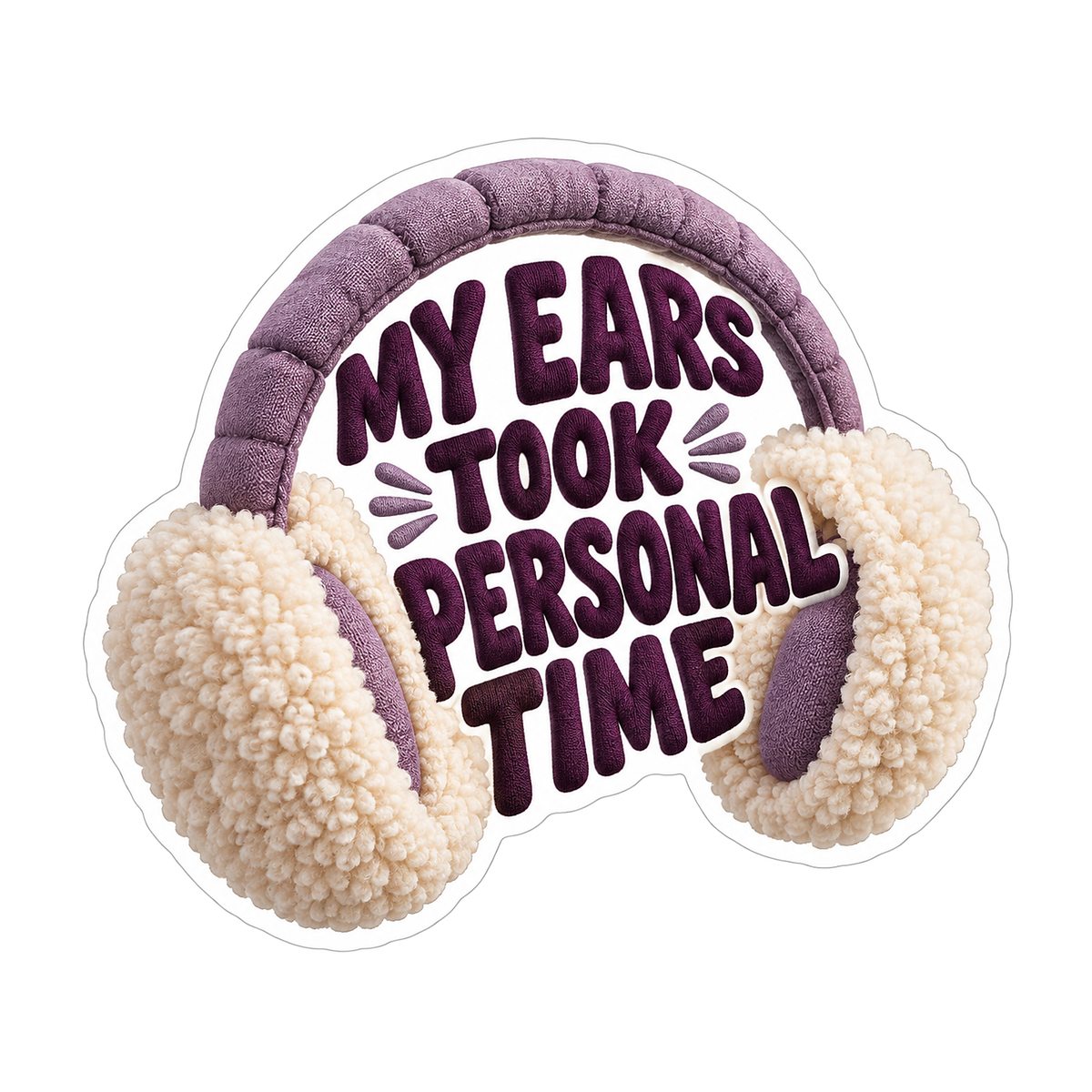 Ears On Leave Vinyl Sticker Decal