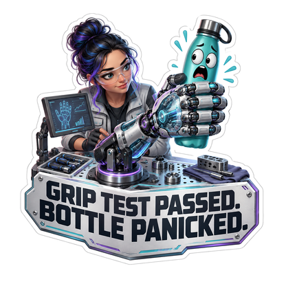 Grip Test Passed Vinyl Sticker Decal
