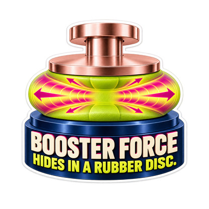 Brake Booster Reaction Disc Vinyl Sticker Decal