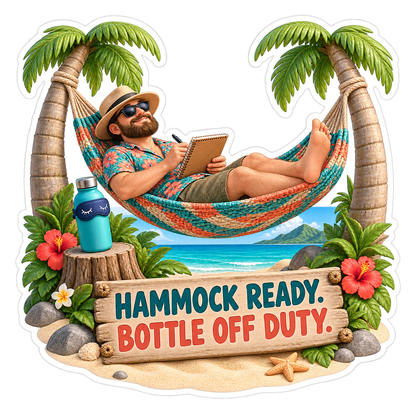 Hammock Ready Vinyl Sticker Decal