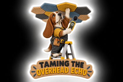 Taming the Overhead Echo Rabbit Mechanic Vinyl Sticker Decal