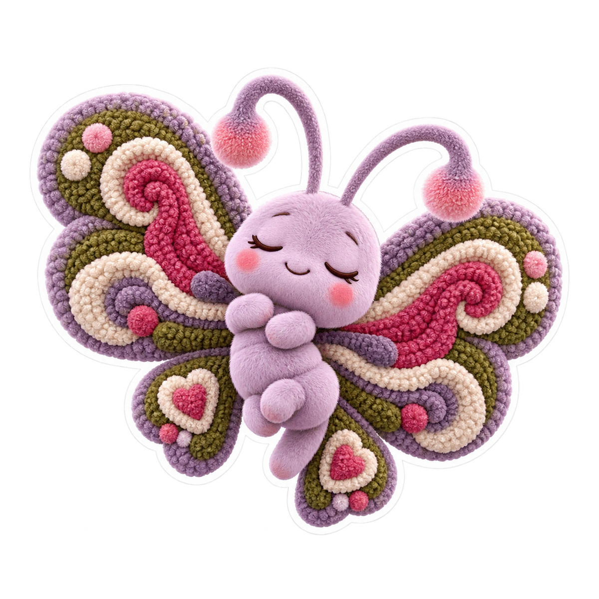 Chenille Loop Dreamer Vinyl Sticker Decal