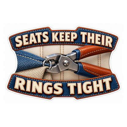 Upholstery Hog Ring Pliers Vinyl Sticker Decal