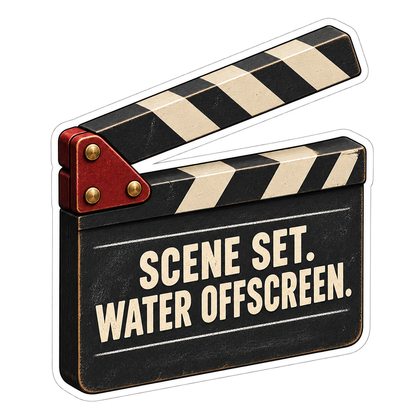 Scene Set Vinyl Sticker Decal