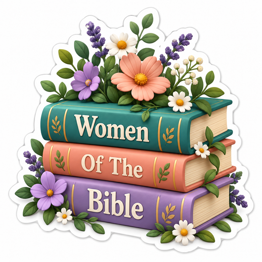 Women Of The Bible Vinyl Sticker Decal