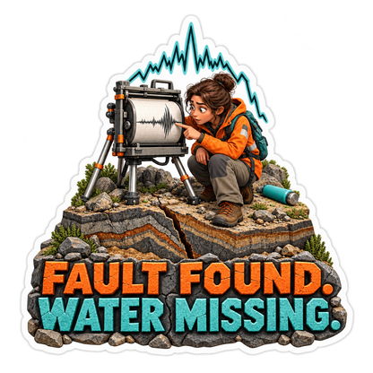Fault Found Vinyl Sticker Decal