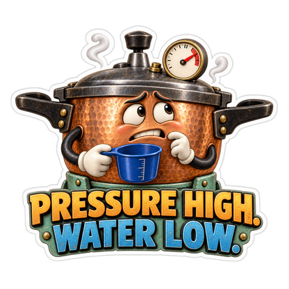 Pressure High Vinyl Sticker Decal