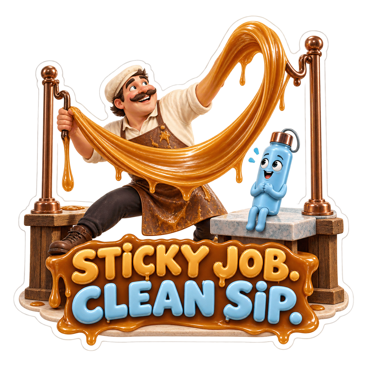 Sticky Job Vinyl Sticker Decal