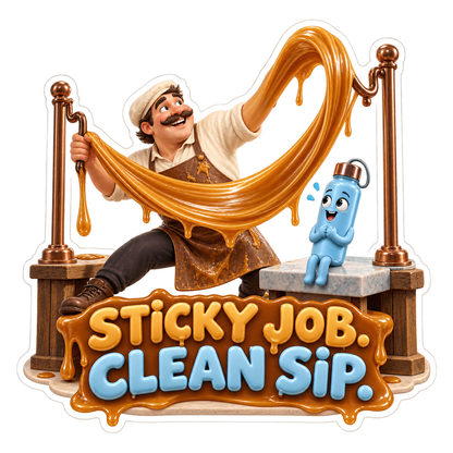 Sticky Job Vinyl Sticker Decal