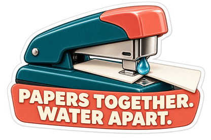 Papers Together Vinyl Sticker Decal