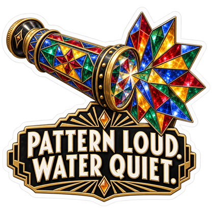 Pattern Loud Vinyl Sticker Decal