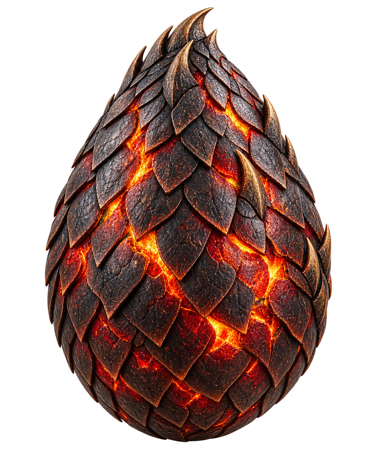 Original Mythical Creature Eggs Ember Dragon Egg Vinyl Sticker Decal
