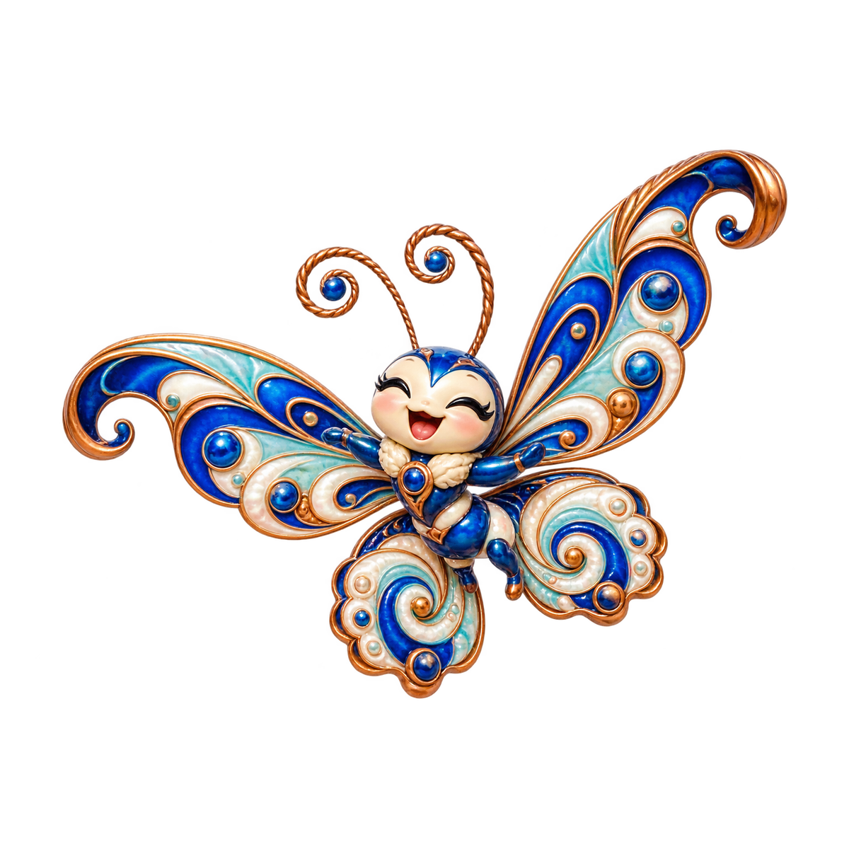 Meander Scroll Twirl Vinyl Sticker Decal