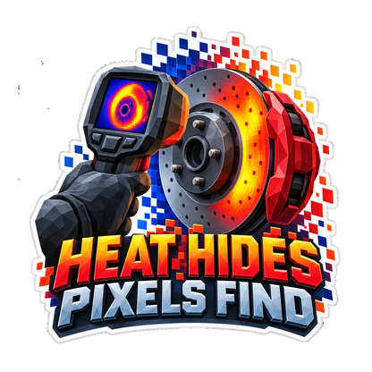 Automotive Thermal Imaging Camera Vinyl Sticker Decal