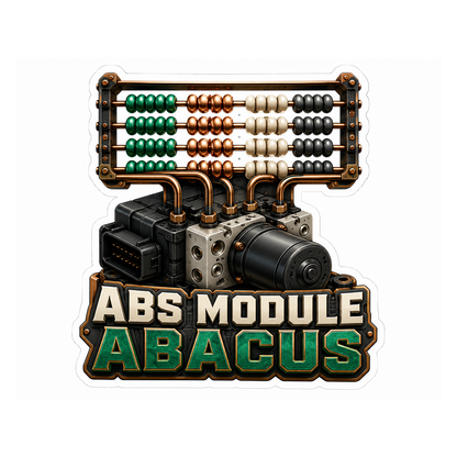 Abs Module Abacus Vinyl Sticker Decal