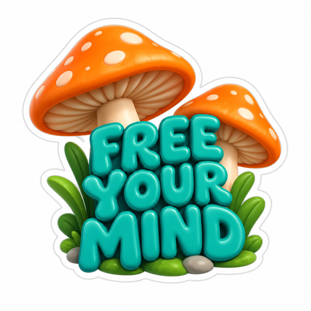Free Your Mind Vinyl Sticker Decal