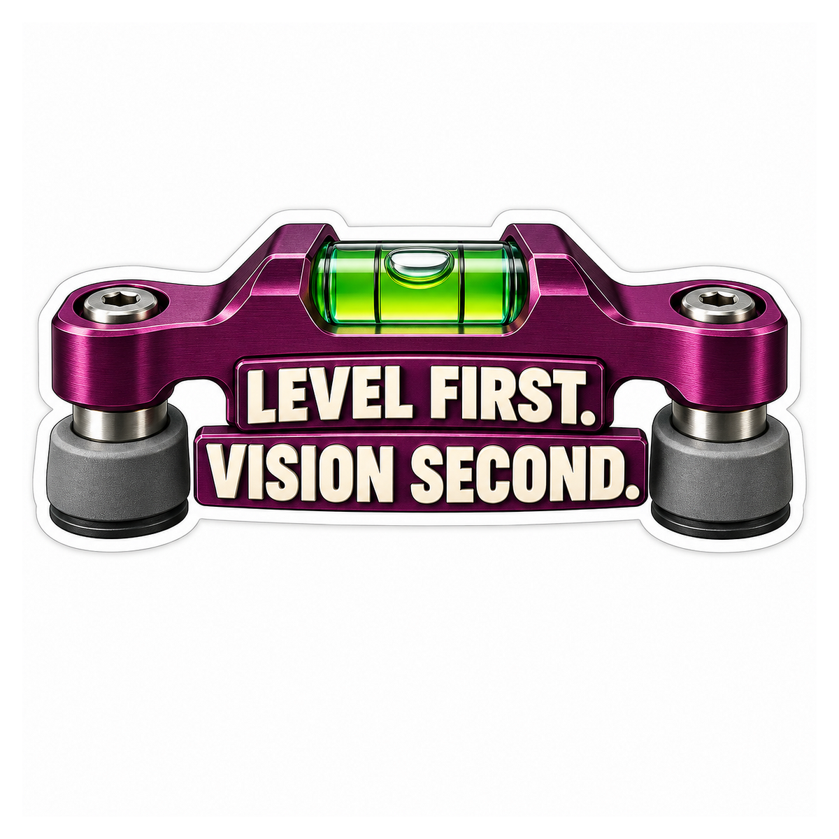 Windshield Camera Leveling Jig Vinyl Sticker Decal