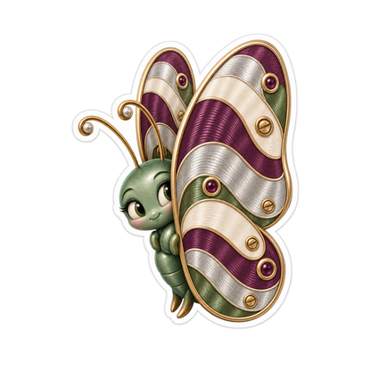 Horology Geneva Stripe Peek Vinyl Sticker Decal