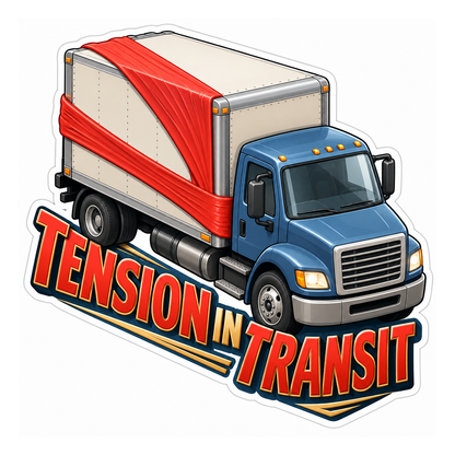 Tension In Transit Vinyl Sticker Decal