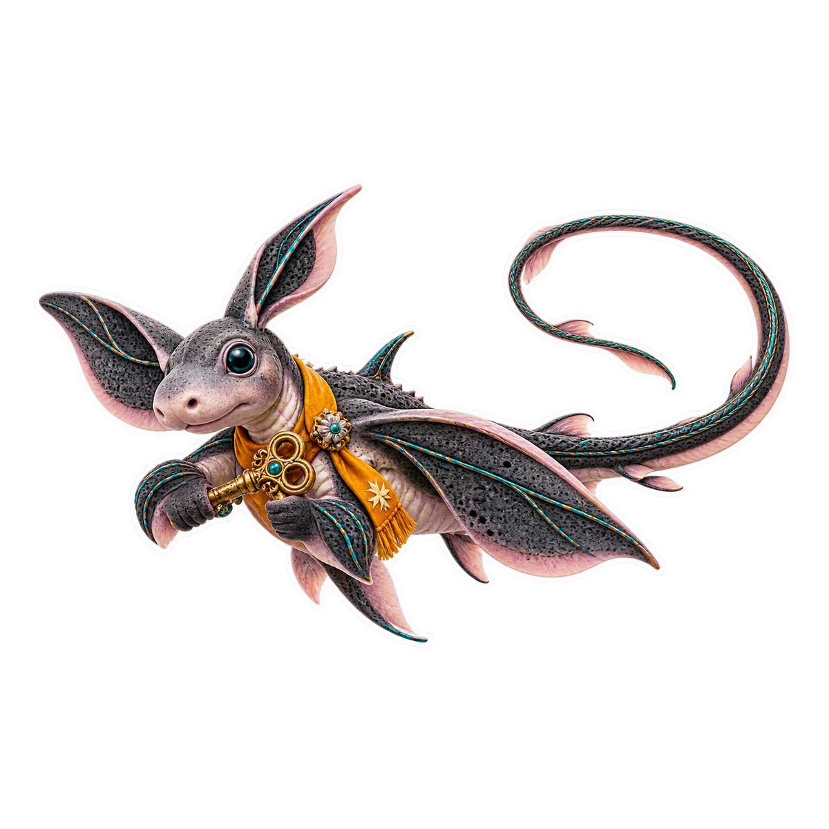 Pumice Chimaera Qaghaq Honey Ring Vent Key Vinyl Sticker Decal