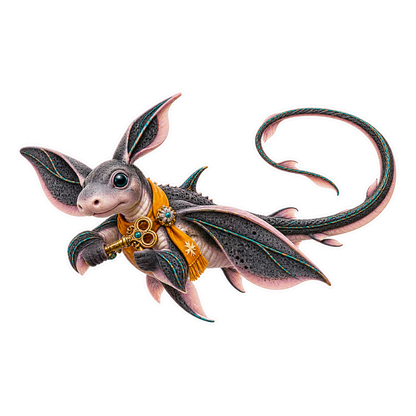 Pumice Chimaera Qaghaq Honey Ring Vent Key Vinyl Sticker Decal