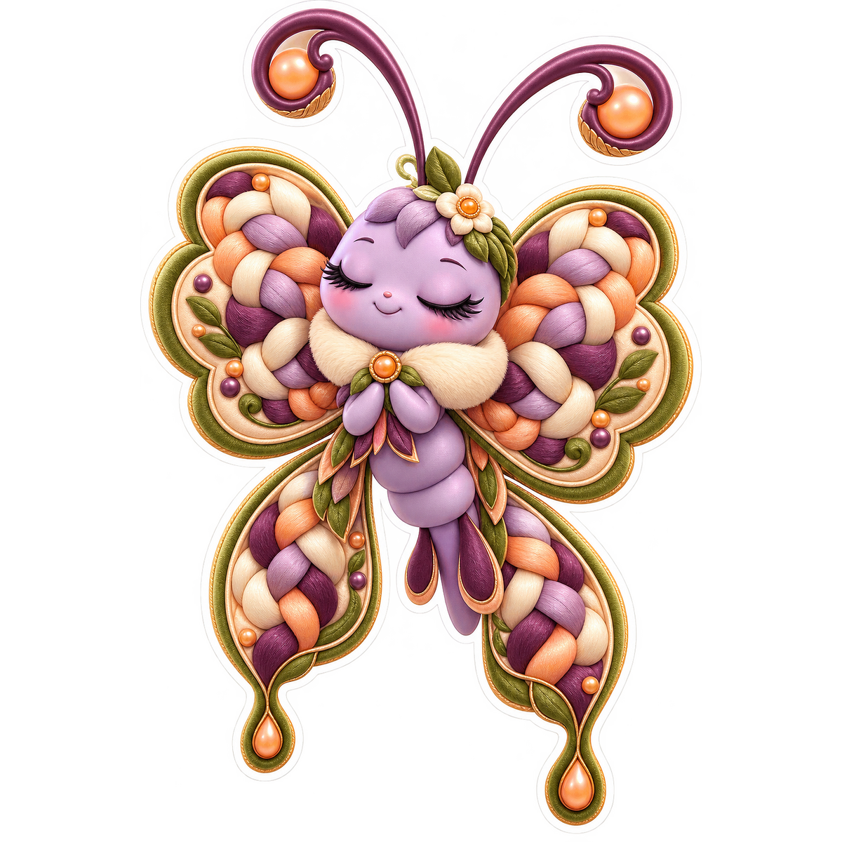 Challah Weave Dreamer Vinyl Sticker Decal