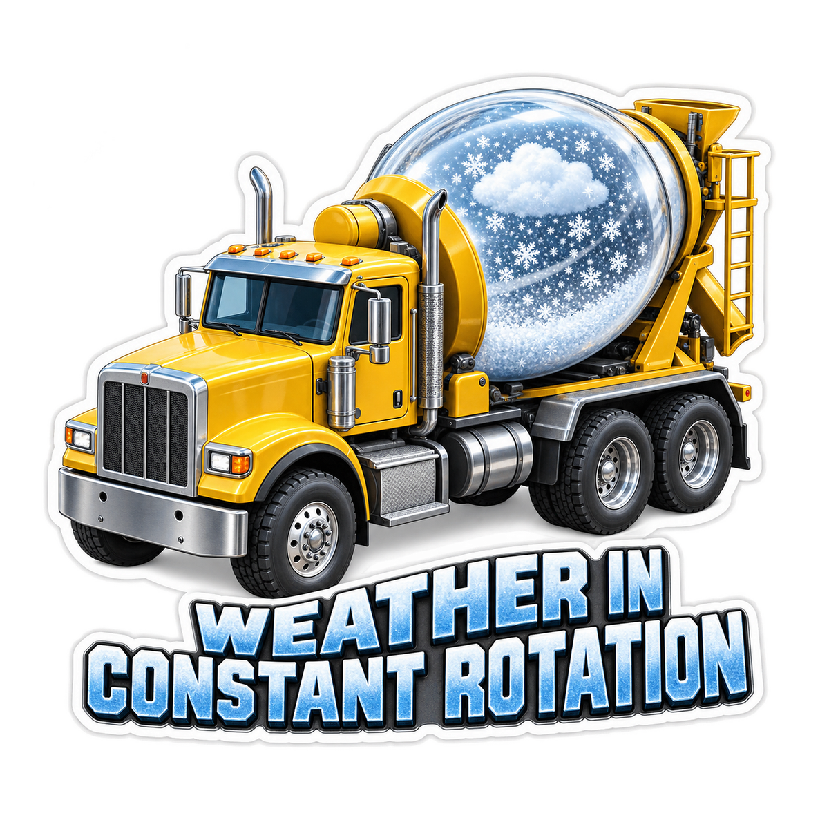 Weather In Constant Rotation Vinyl Sticker Decal