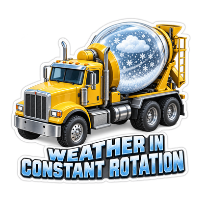Weather In Constant Rotation Vinyl Sticker Decal