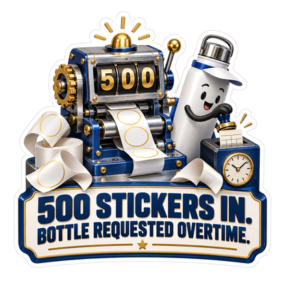 Overtime Requested Vinyl Sticker Decal
