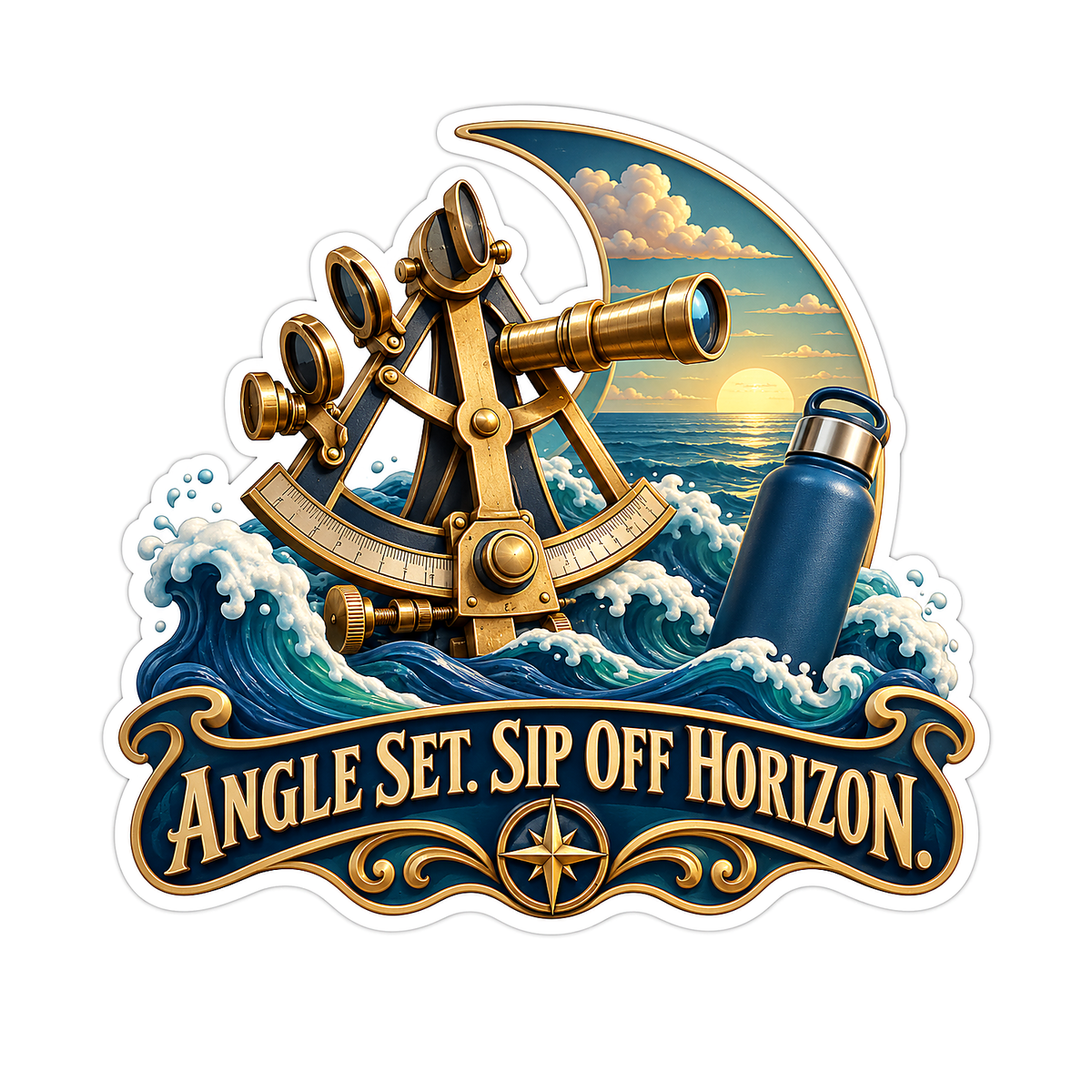 Angle Set Vinyl Sticker Decal