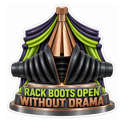 Steering Rack Boot Spreader Vinyl Sticker Decal