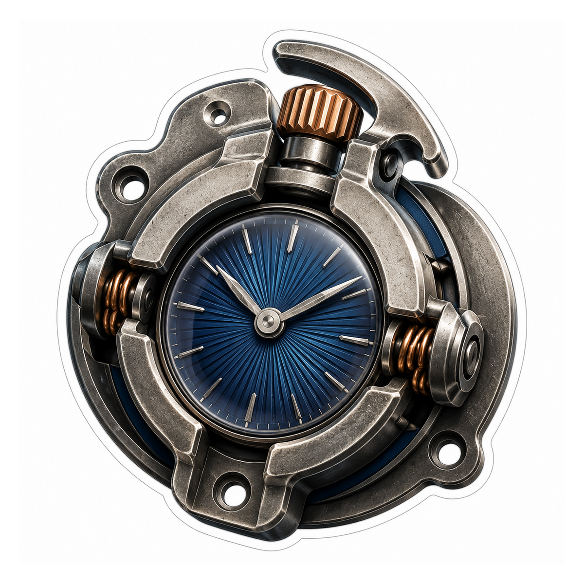 Tailgate Latch Pocket Watch Vinyl Sticker Decal