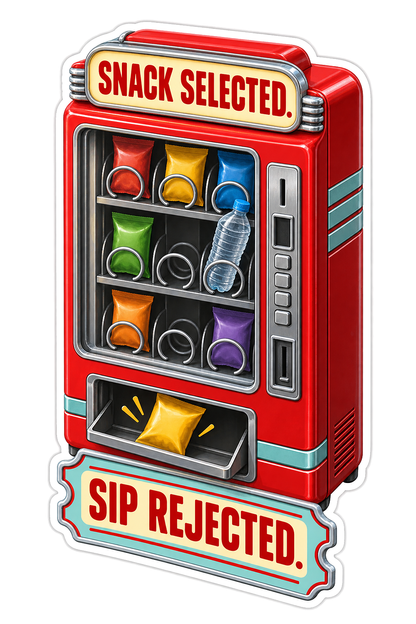 Sip Rejected Vinyl Sticker Decal
