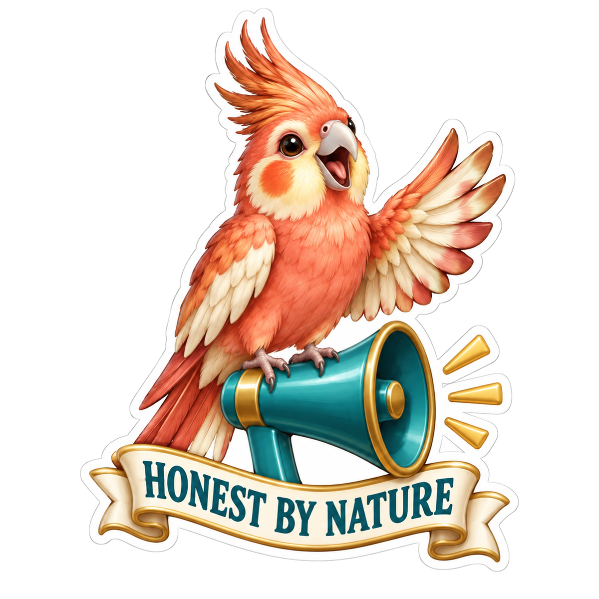 Honest By Nature Vinyl Sticker Decal