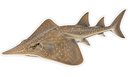 Giant Guitarfish Vinyl Sticker Decal