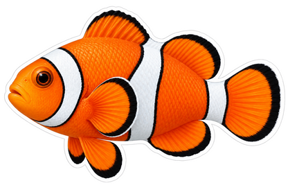 Ocellaris Clownfish Vinyl Sticker Decal