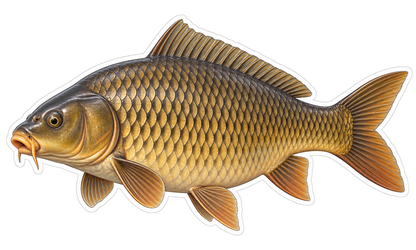 Common Carp Vinyl Sticker Decal